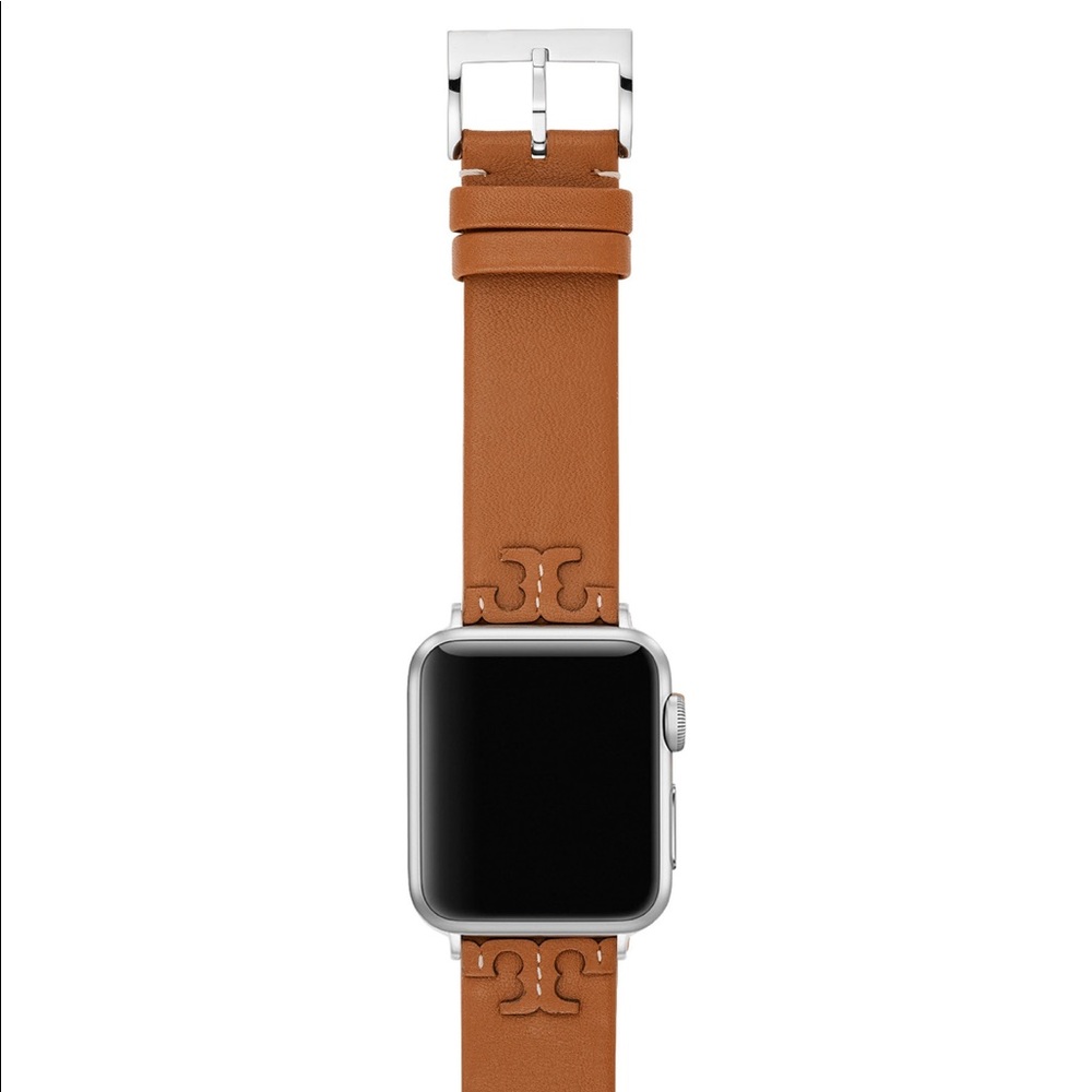 Tory Burch McGraw Leather Strap for Apple Watch